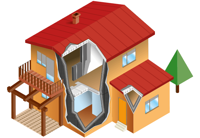 Casa realizzata con il Sistema Costruttivo Plastbau®